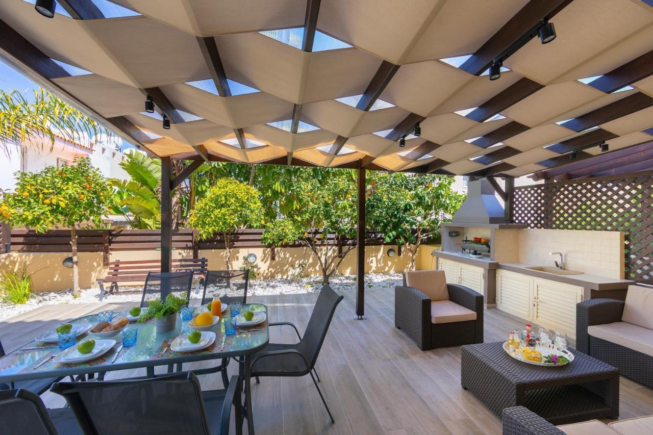 Protaras Villa Angela Nefeli Paralimni Bagian luar foto