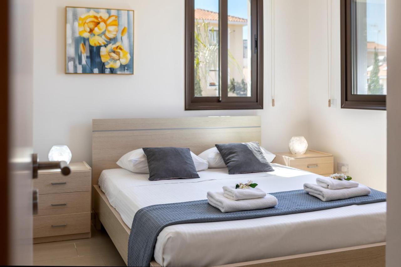 Protaras Villa Angela Nefeli Paralimni Bagian luar foto