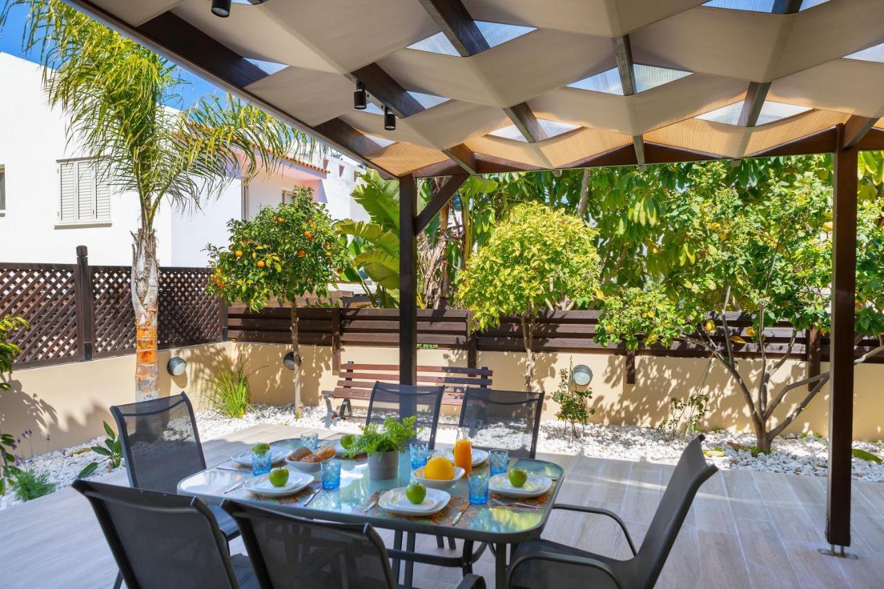 Protaras Villa Angela Nefeli Paralimni Bagian luar foto