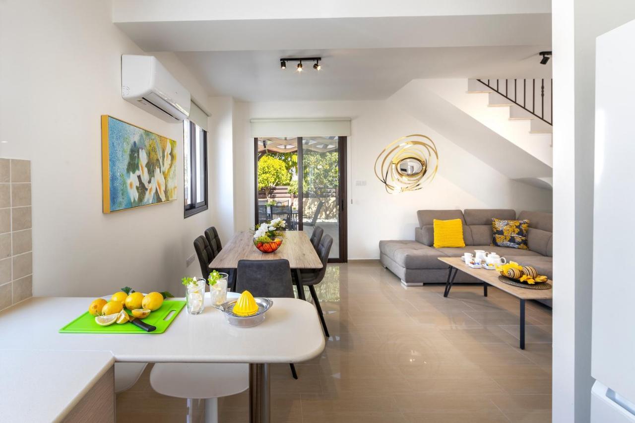 Protaras Villa Angela Nefeli Paralimni Bagian luar foto
